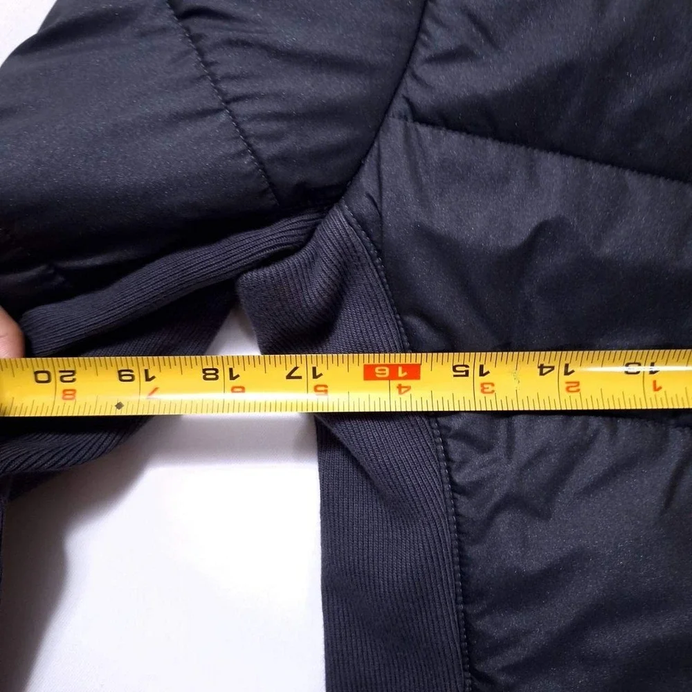 CALIA by Carrie Underwood Puffer Jacket Full Zip Mock Neck Women's XS Black‎